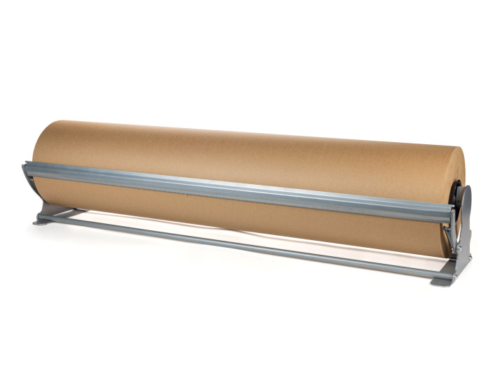 PD-RD48 Kraft Paper Roll Dispenser & Cutter for Rolls up to 48" Wide and 9" in Diameter